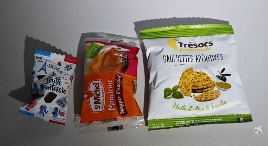 Air France Premium Eco B777 Snackkorb 1
