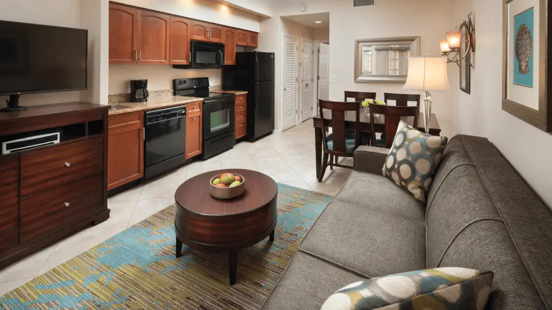 sheraton vistana orlando villa living area