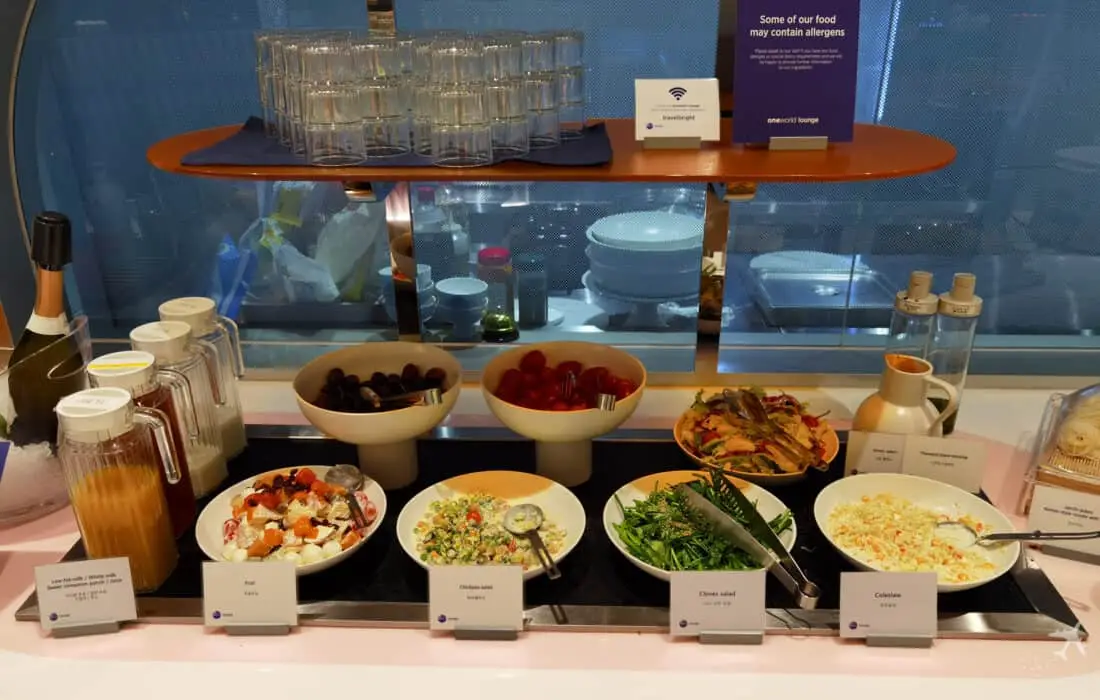 Oneworld Lounge ICN Salat