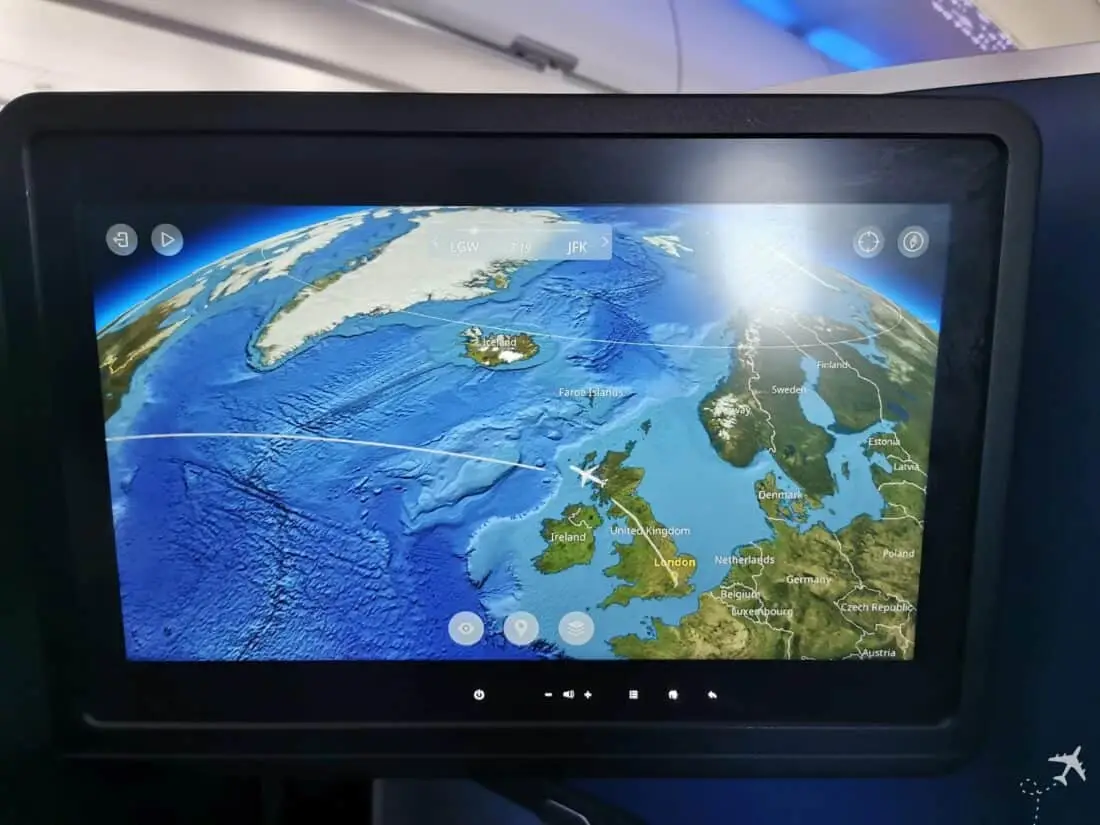 Jeblue Business A321LR Flightmap