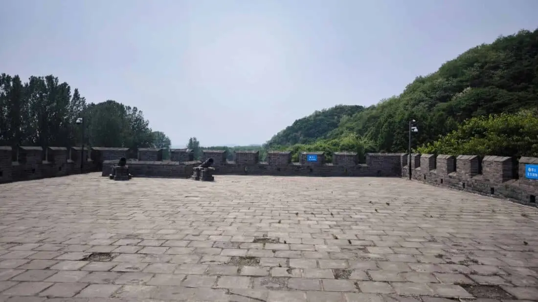 Dandong Mauer Endstück oben