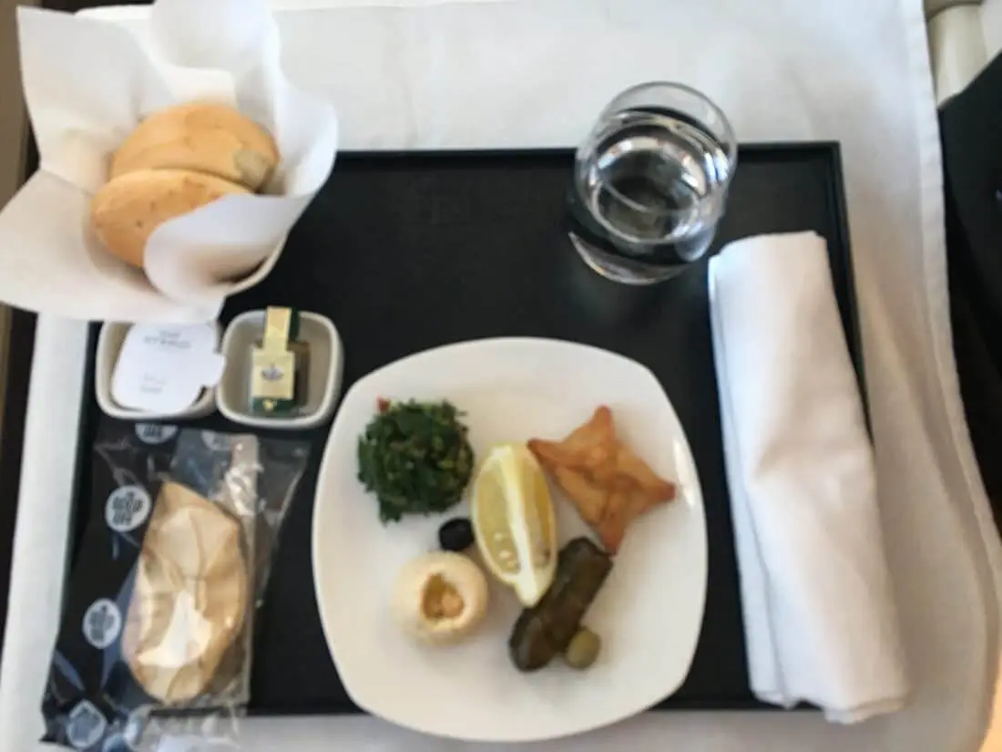 Etihad Business Essen Mezze