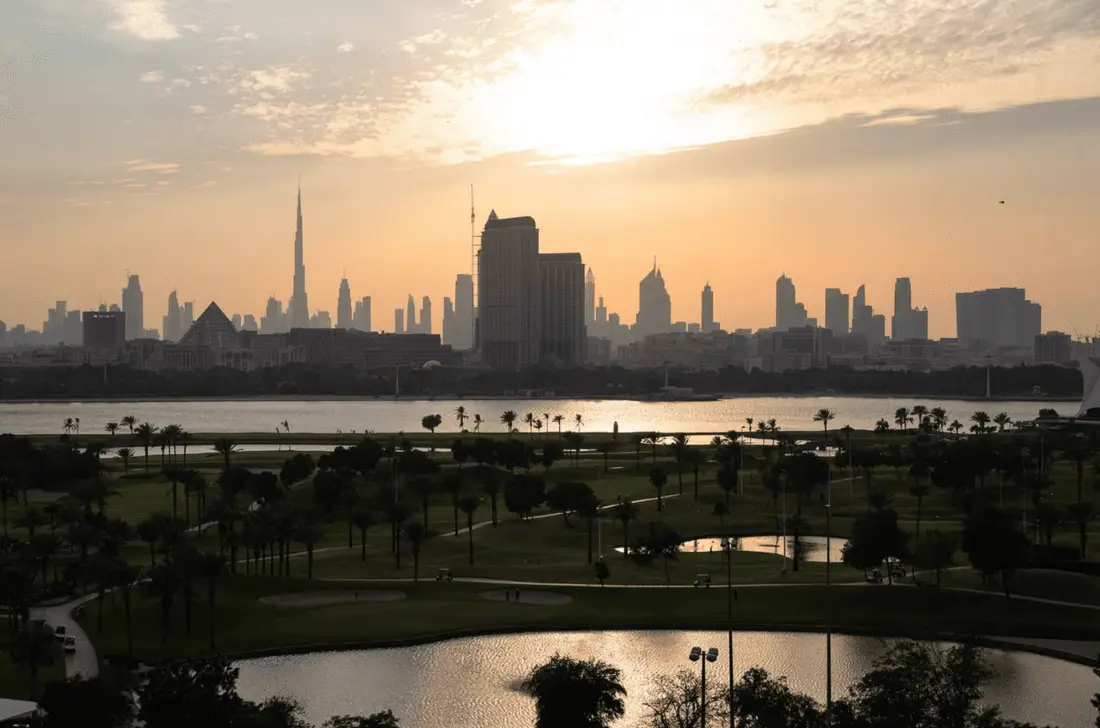 jumeirah creekside hotel view
