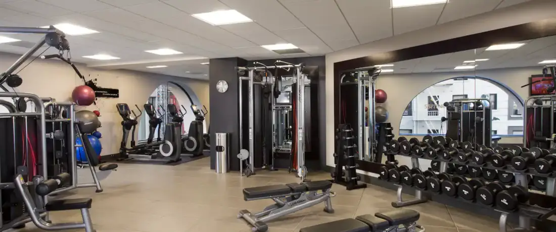 hilton parc 55 sfo gym