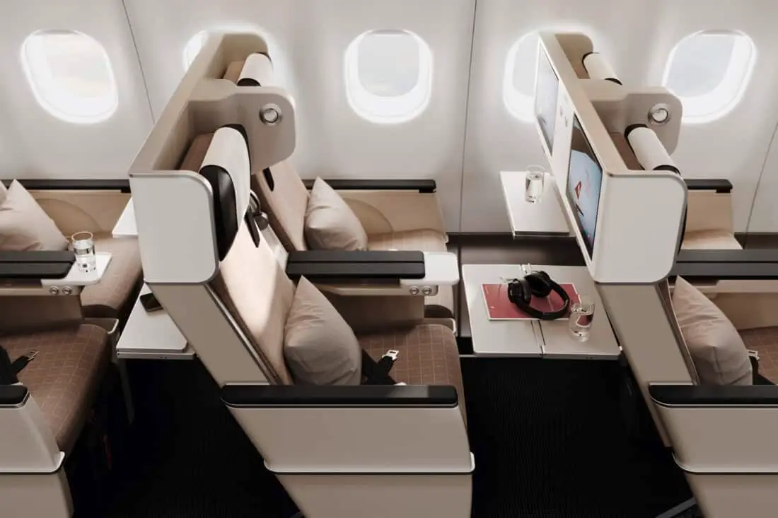 Swiss Premium Economy A330 Seite