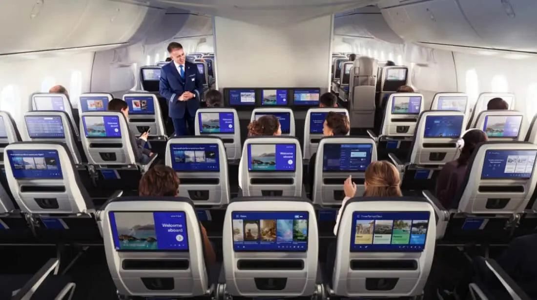 United 787 neue Economy