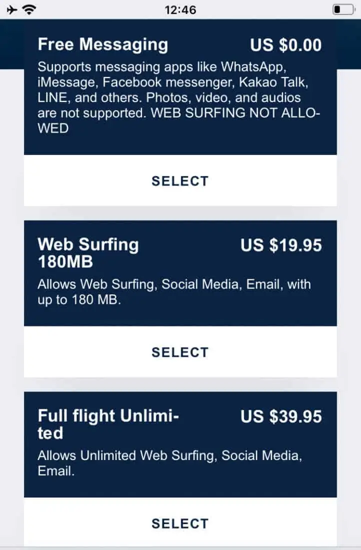 AeroMexico Business Class 789 WiFi