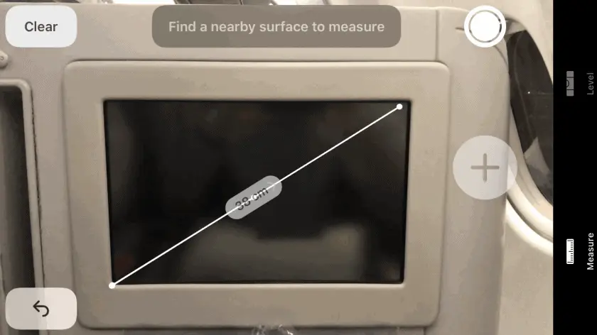 Bewertung EgyptAir Business Class A330 BKK CAI Der Bildshirm
