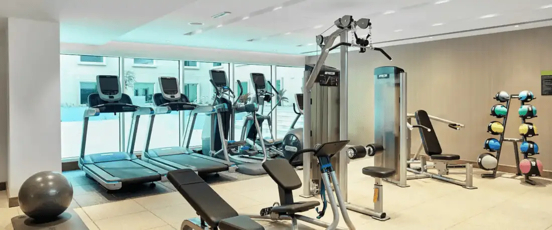 garden inn dubai mall of emirates gym