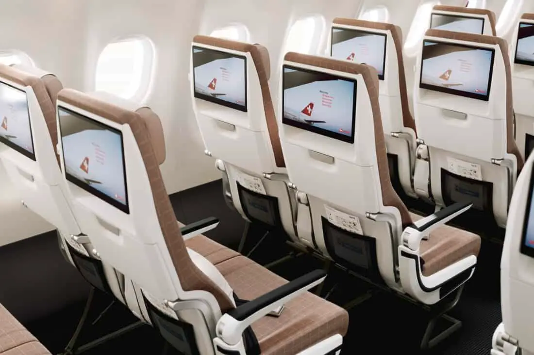 Neue Swiss Economy A330 IFE