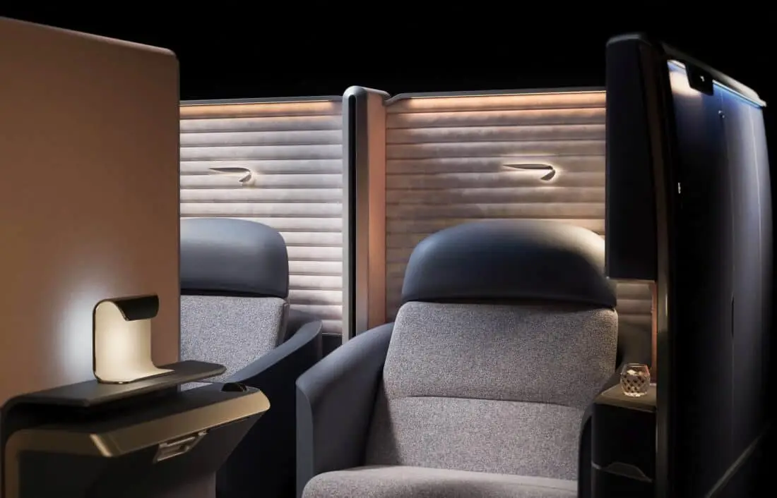 Neue British Airways First A380 Doppelsitz