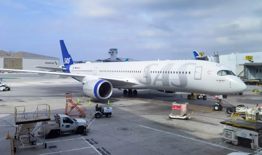 Airbus A350 SAS am Flughafen LAX