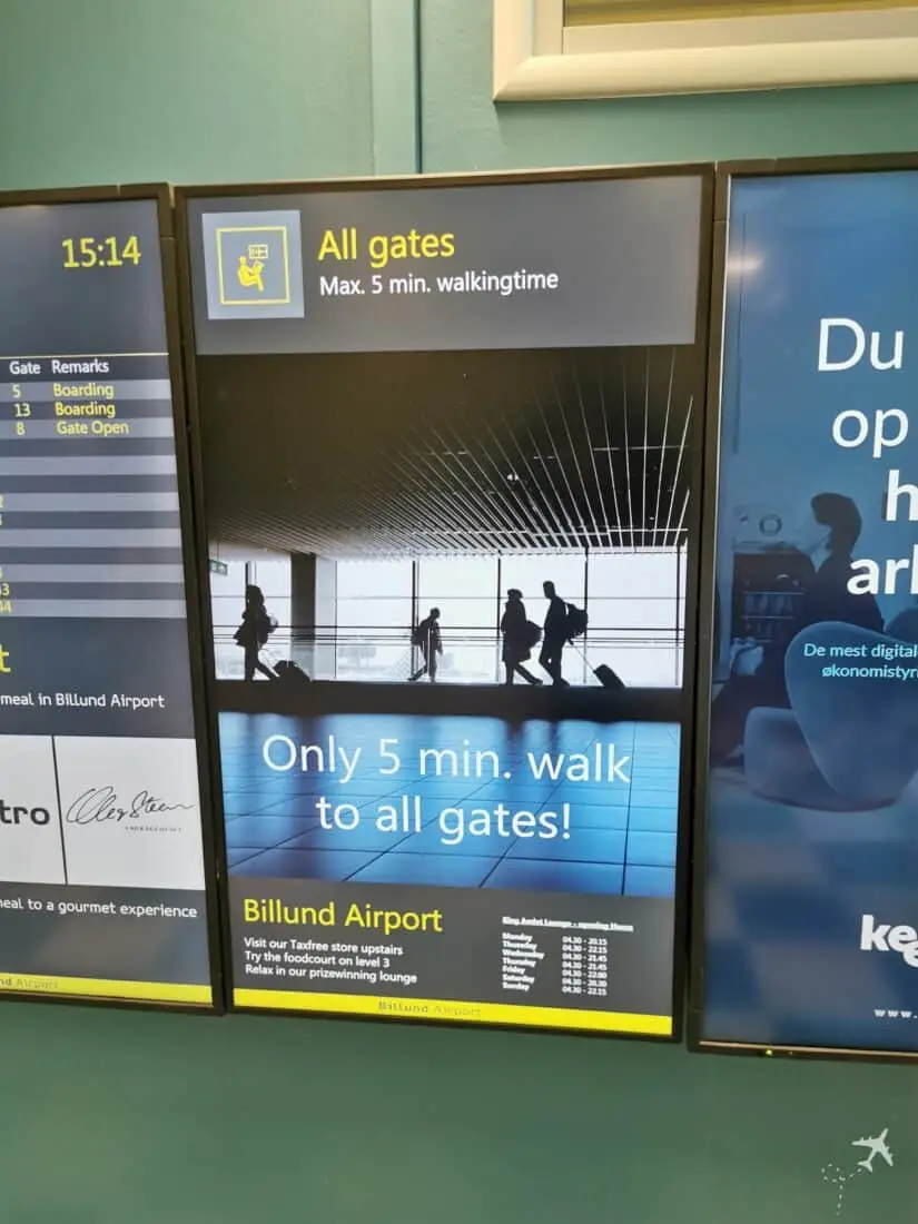 Billund maximal 5min