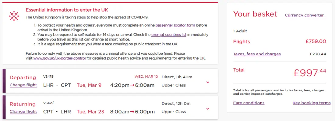 LHR CPT 1120