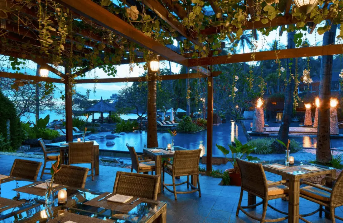sheraton lombok restaurant