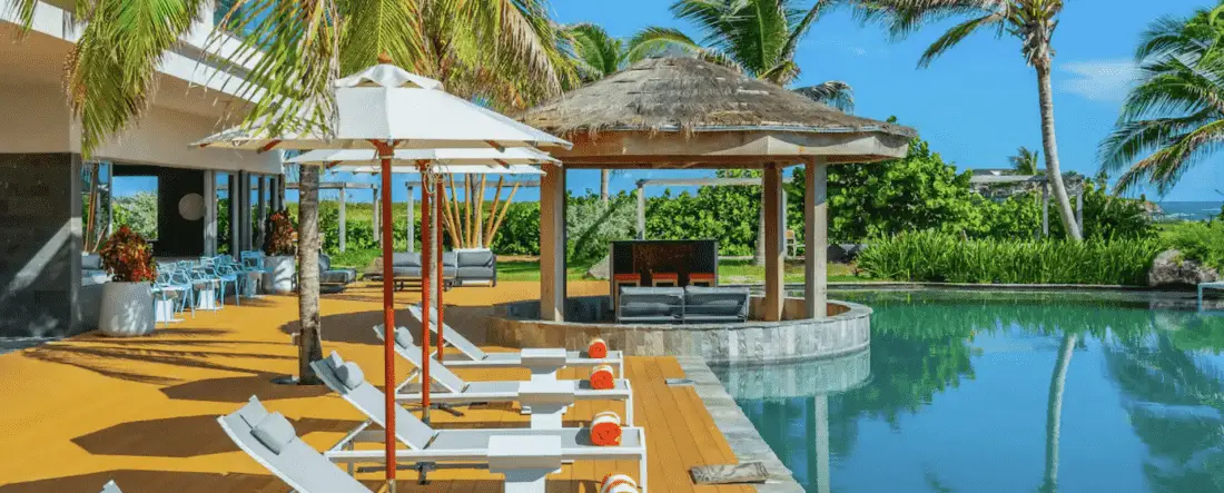 koi resort pool