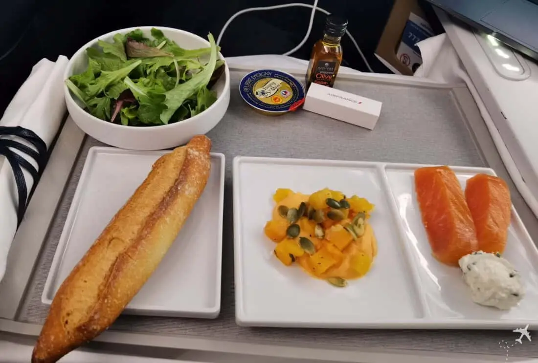 AF Business CDG ICN Vorspeise