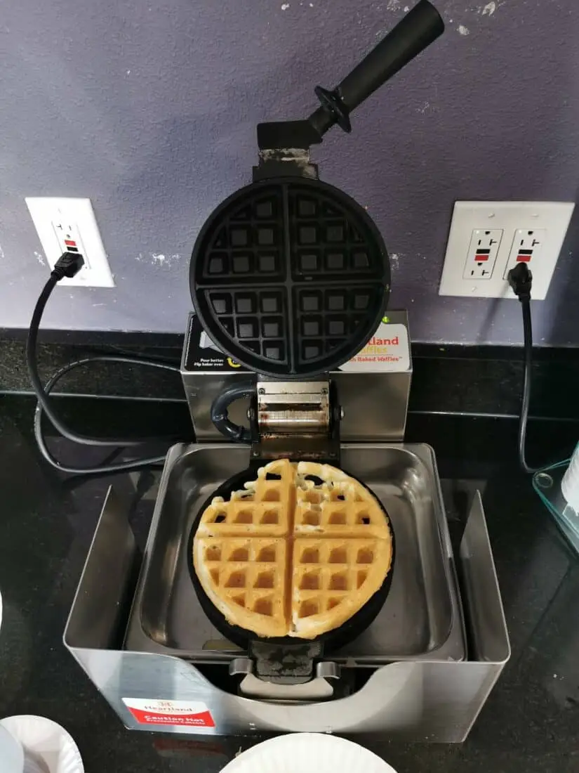 Waffelmaschine Microtel Pittsburgh Airport