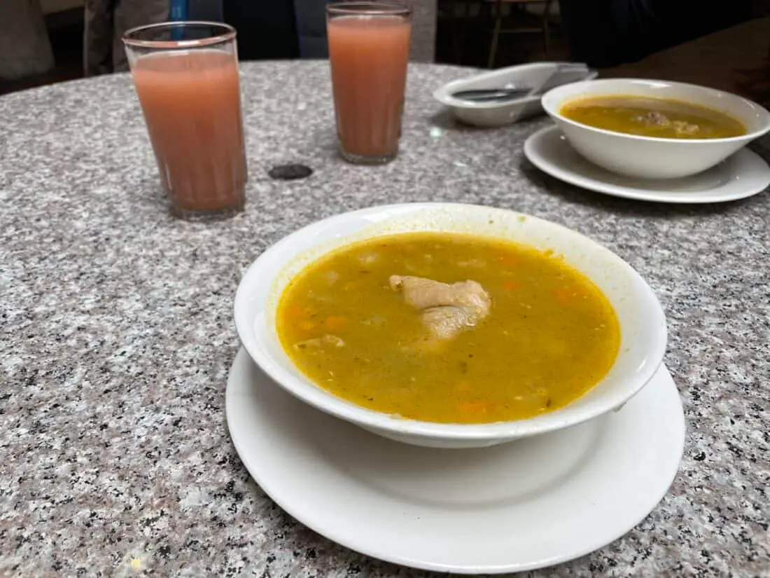 Tipps Quito Ecuador 3 USD Meal 1