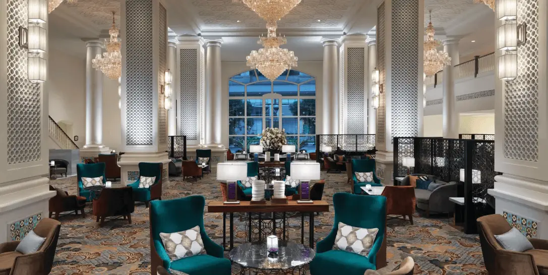 intercontinental singapore lobby lounge
