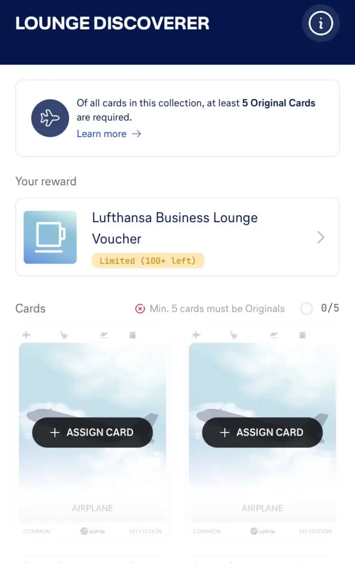 Uptrip redeem