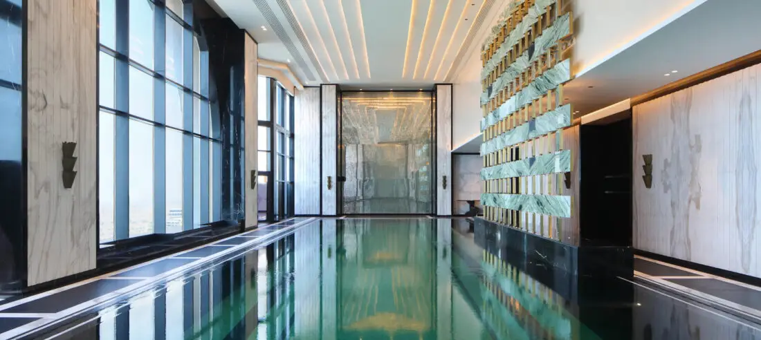 Waldorf Astoria Doha West Bay pool