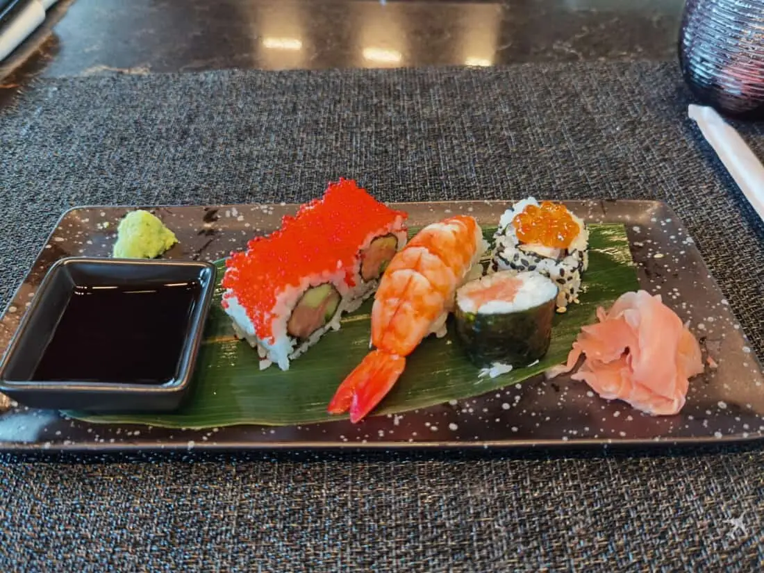 QR Al Mourjan Lounge DOH Garden Sushi