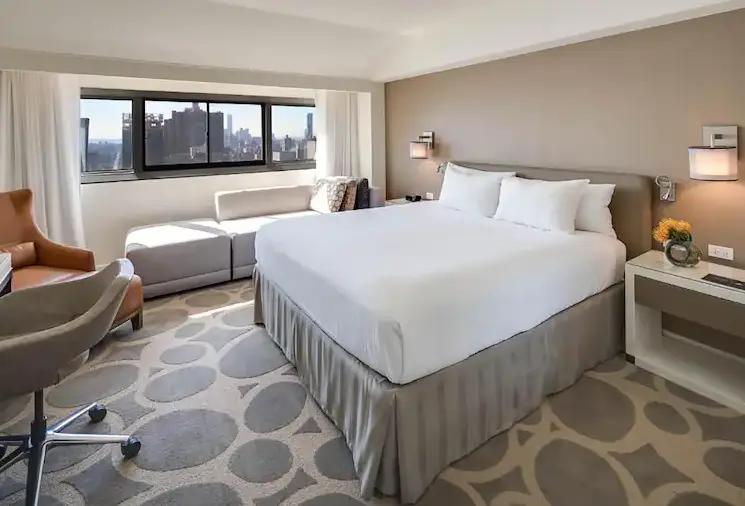 hilton millenium new york un plaza queen room