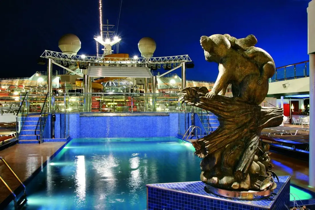Costa Fortuna open deck