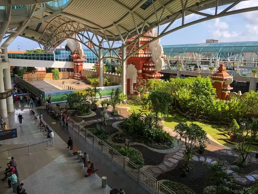 Denpasar Airport Bali Indonesien Terminal