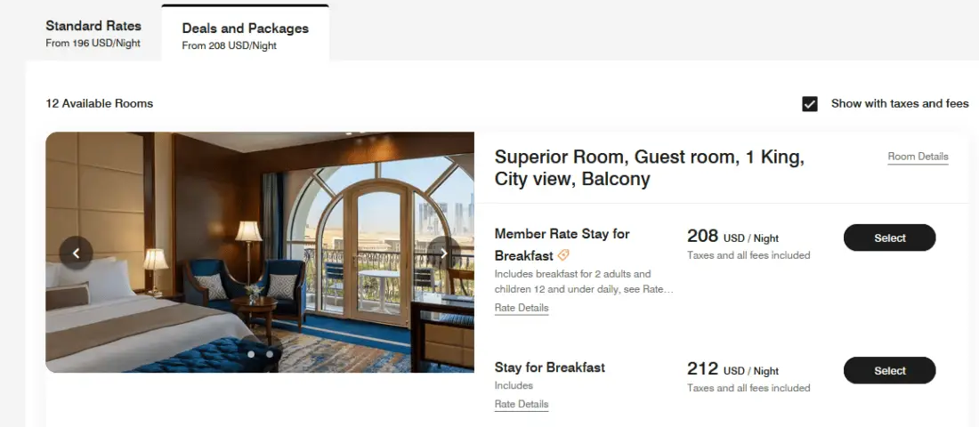 asw vs marriott breakfast