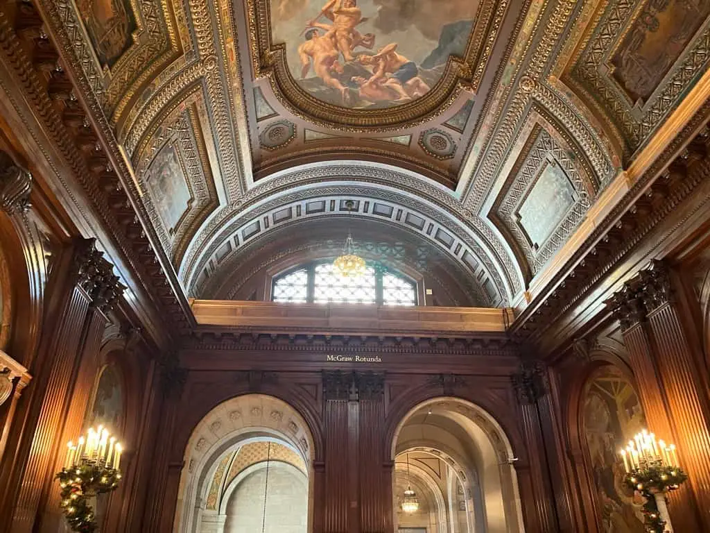 New York Public Library Gebäude 3/4