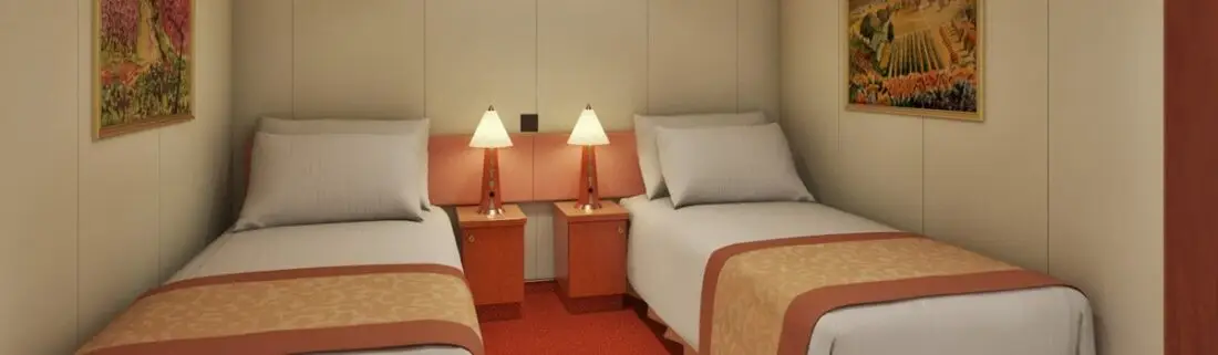 Carnival Glory inside cabin