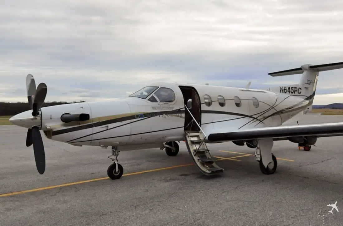 Boutique Air Pilatus PC 12 Header