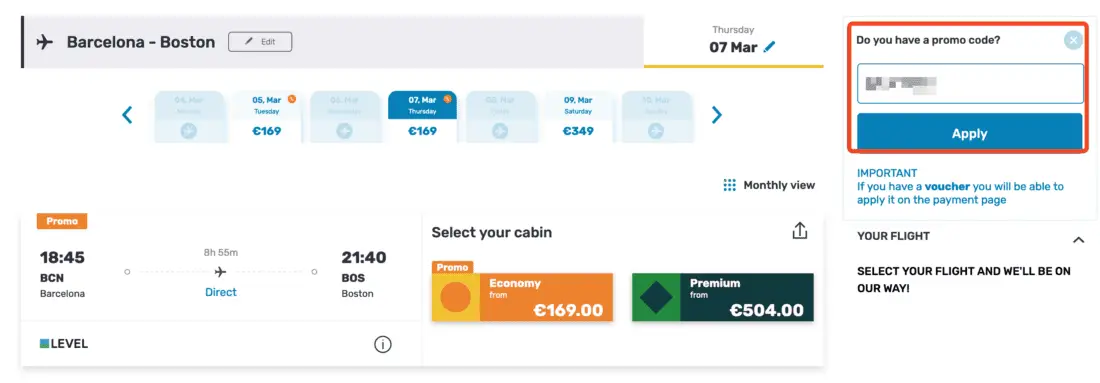 Level Einlösung Gutscheincode