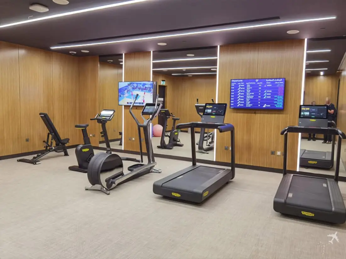 QR Al Mourjan Lounge DOH Garden Fitness