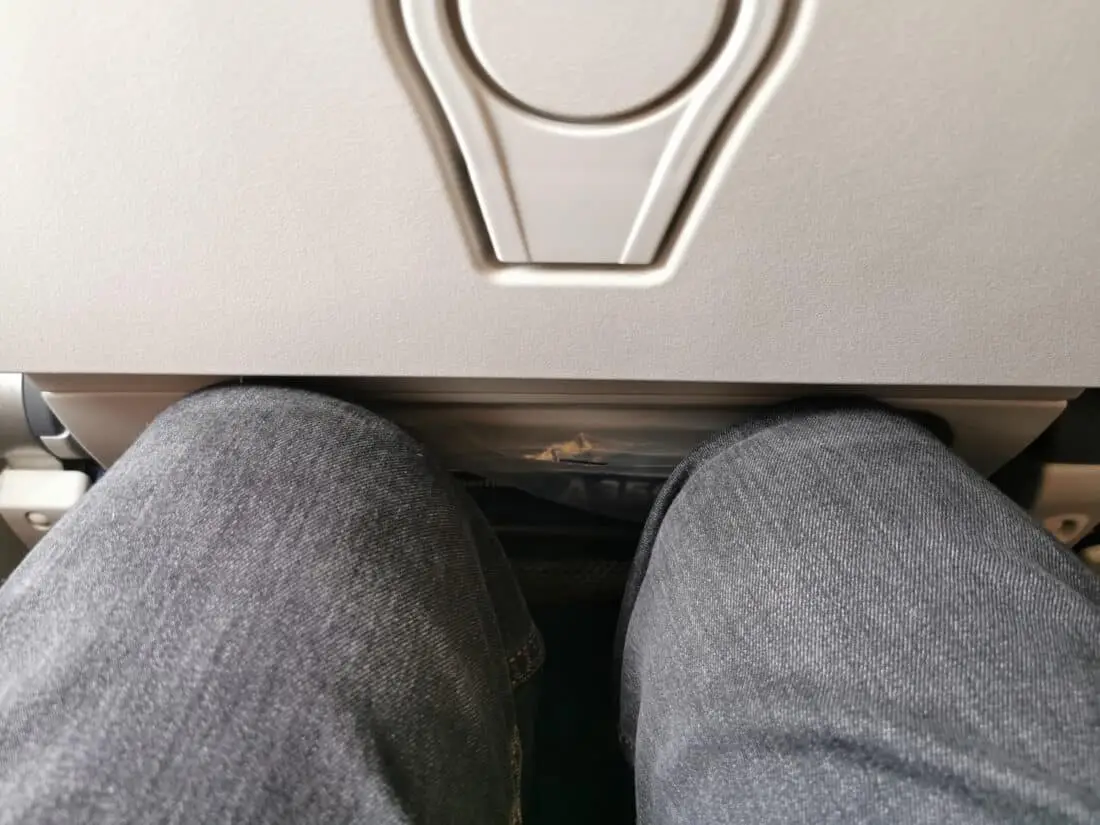 Lufthansa MUC YYZ A350 Sitzabstand
