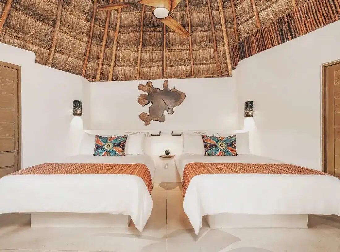 Mahekal BeachTH Garden View Two Double Beds ce83529398