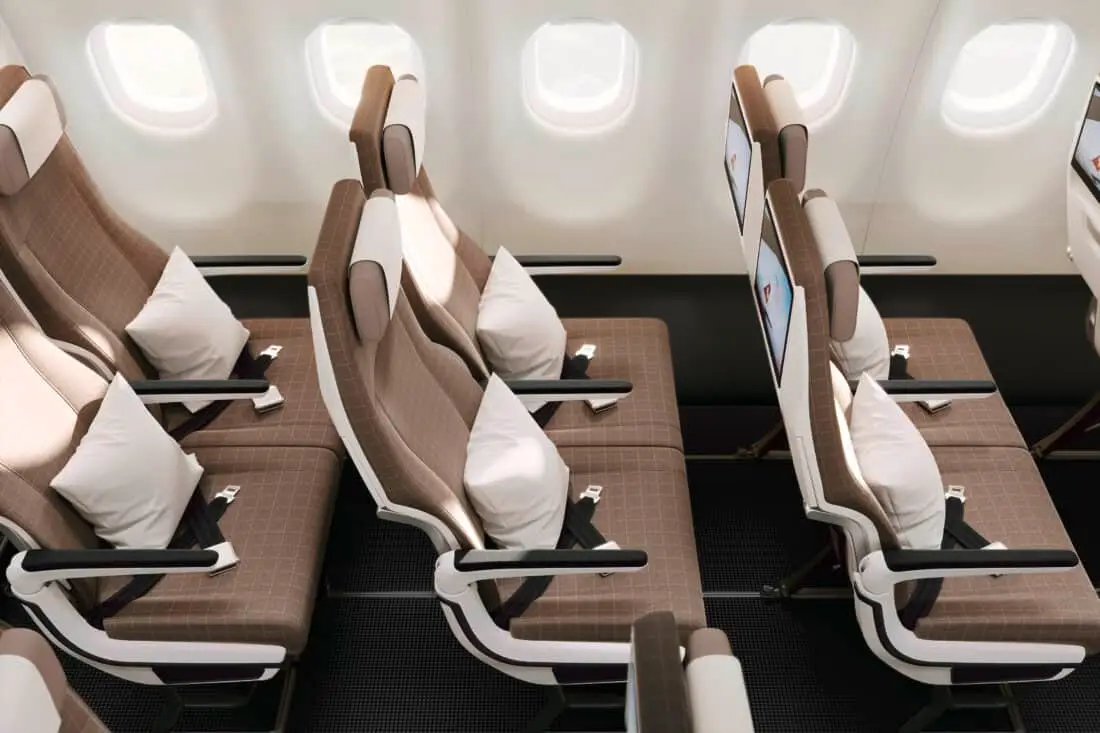 Neue Swiss Economy A330 Seitenansicht