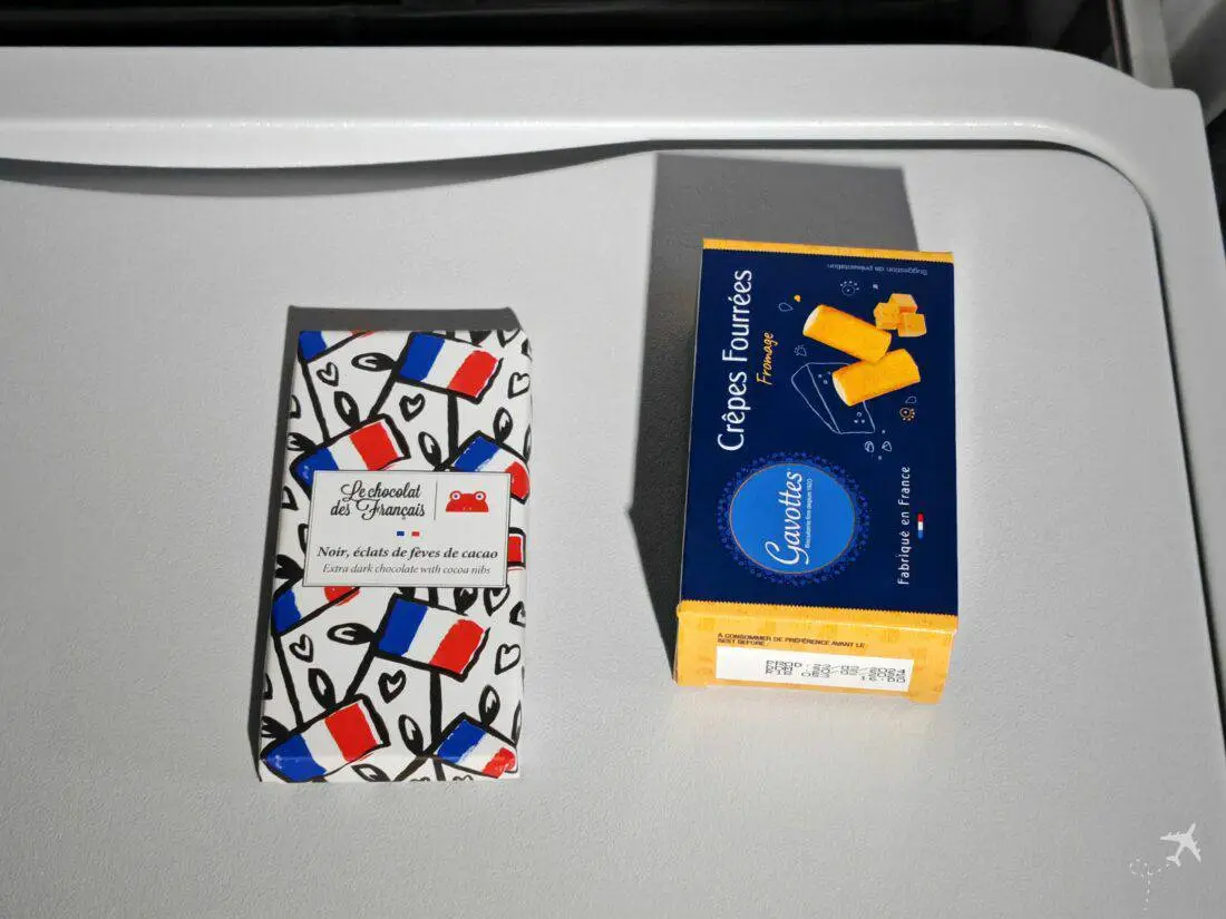 Air France Premium Eco B777 Snacks Business