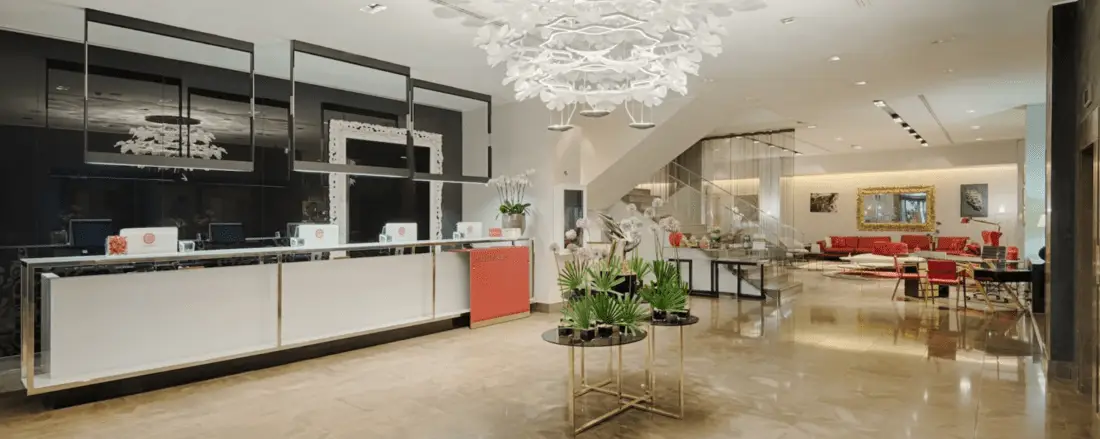 nh collection milano president lobby