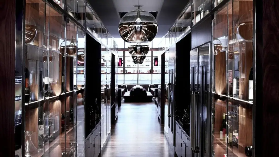Grand Hyatt San Francisco Wine Wall