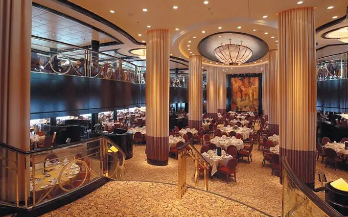 serenade of the seas main dining room two floor