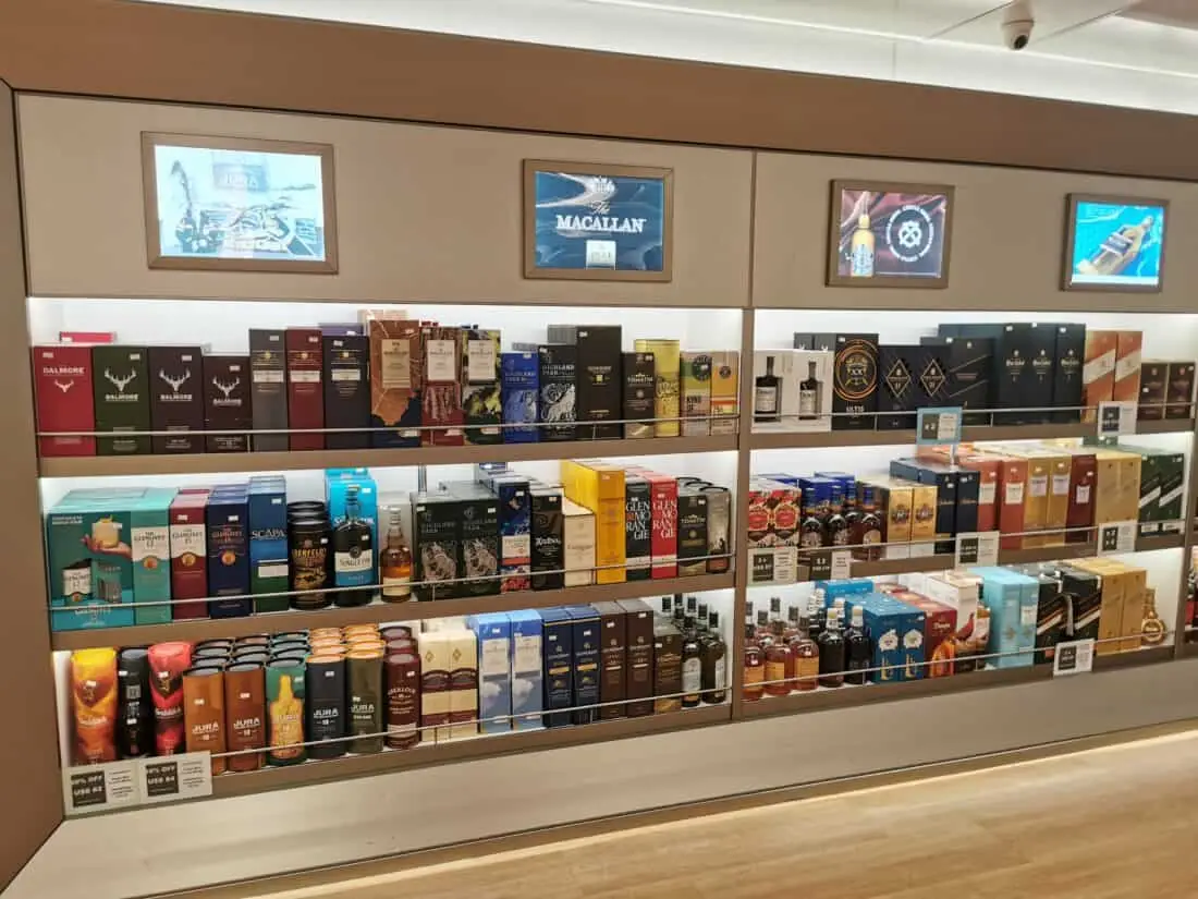 Buquebus Duty Free Alkohol