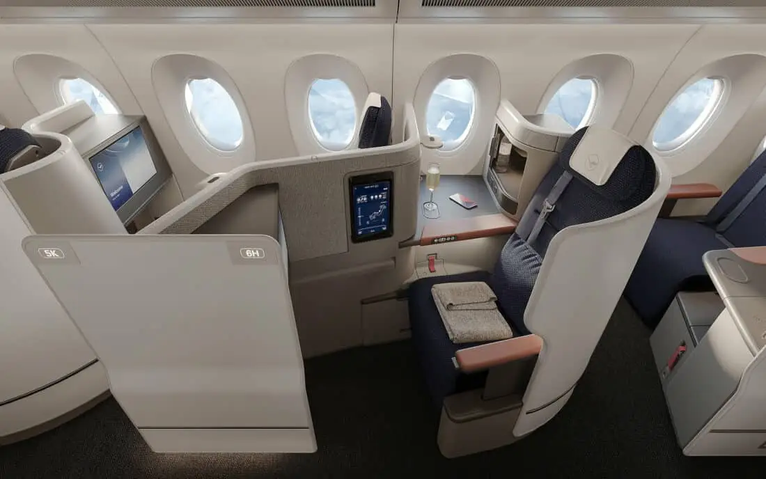 Lufthansa Allegris Business Fenstersitz