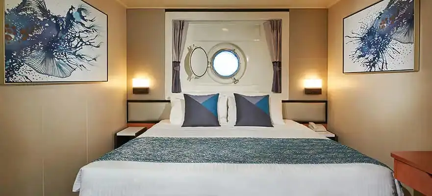 Norwegian Star Außenkabine mit Bullauge