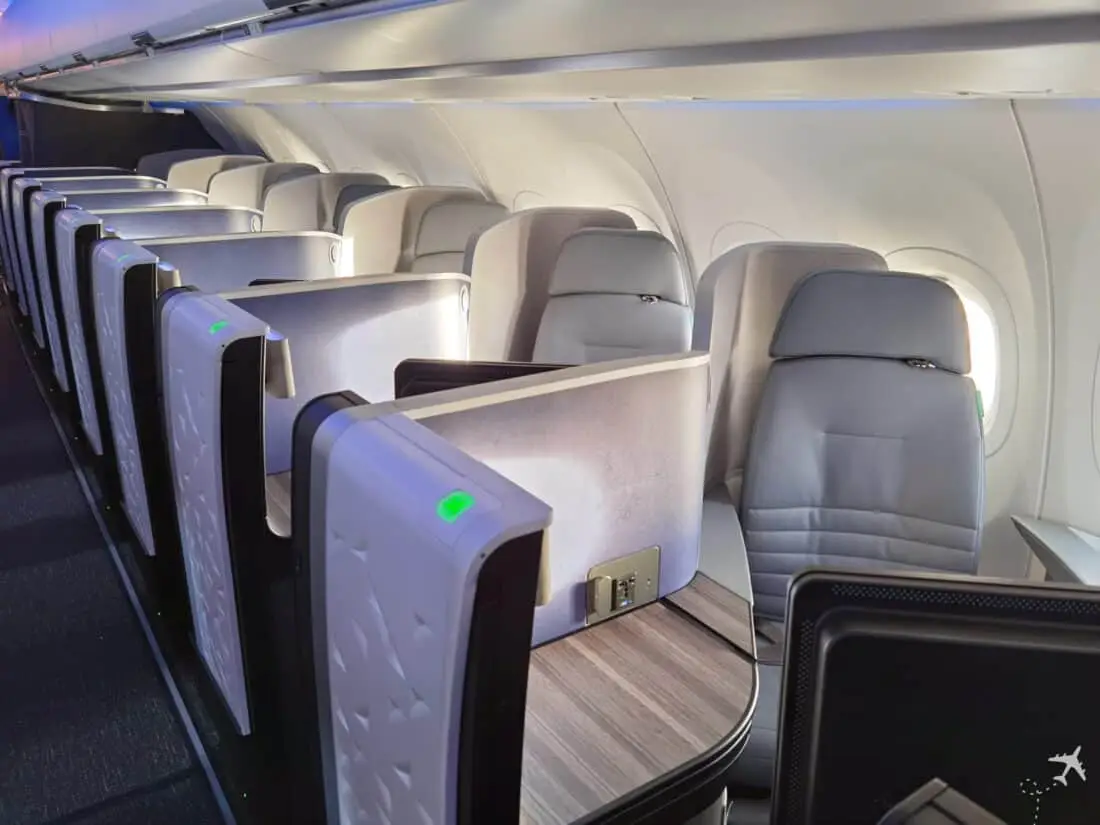 Jeblue Business A321LR Sitz Tageslicht