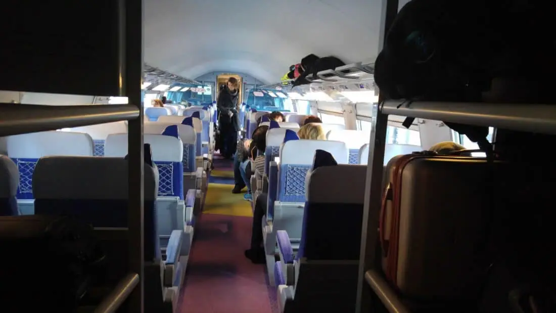TGV Duplex innen