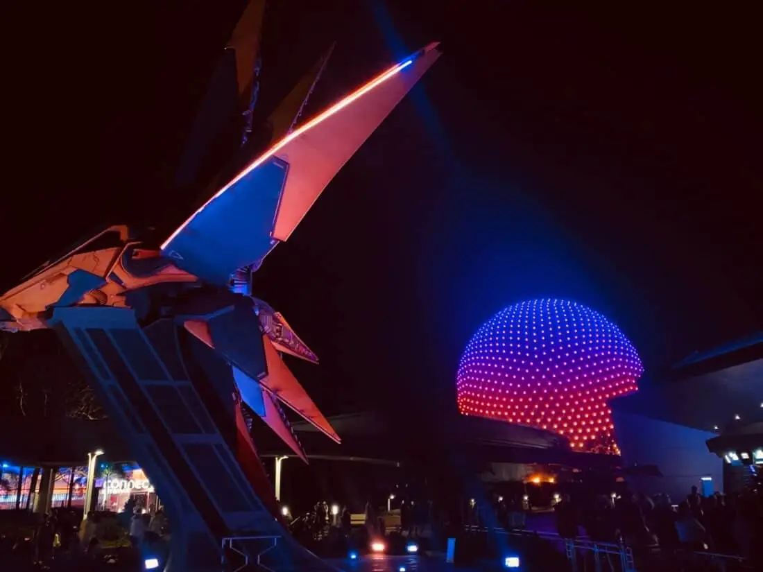 Spaceship Earth Night View