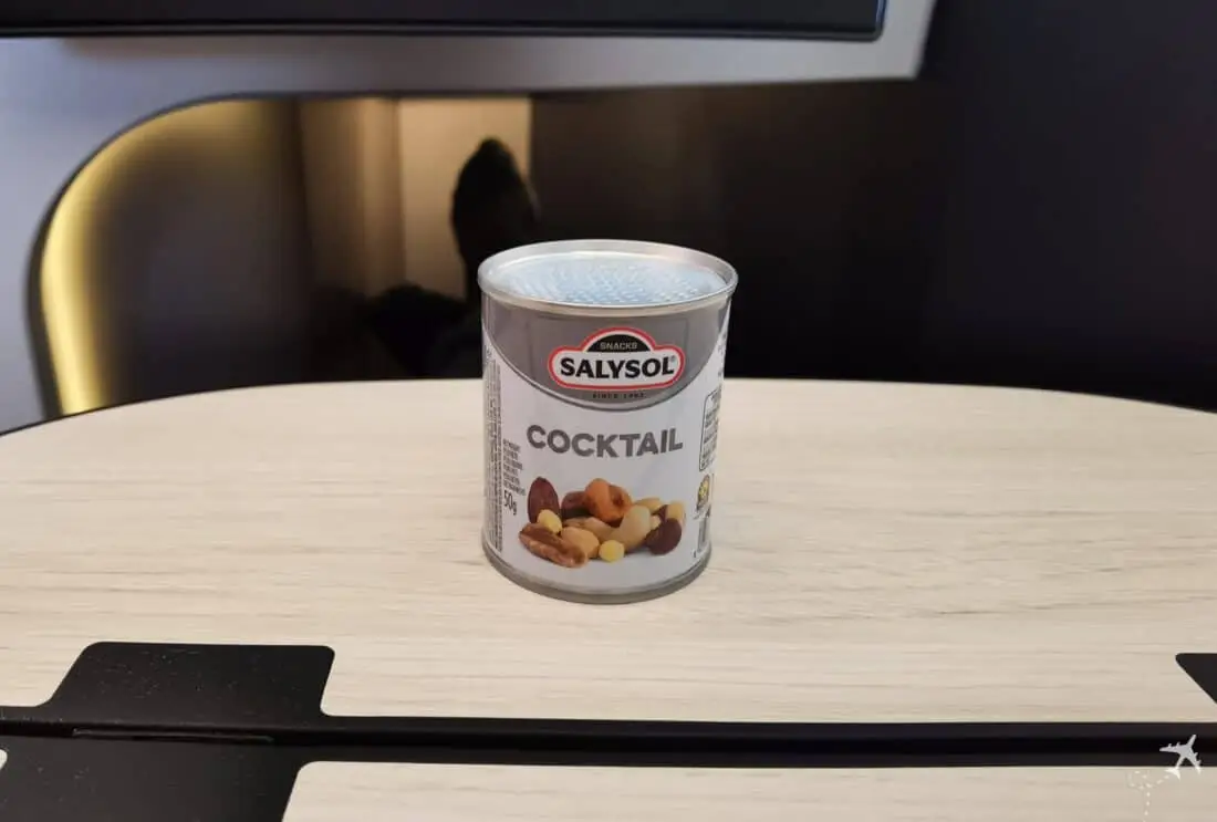 Finnair Business Class HEL JFK Nuesse 1